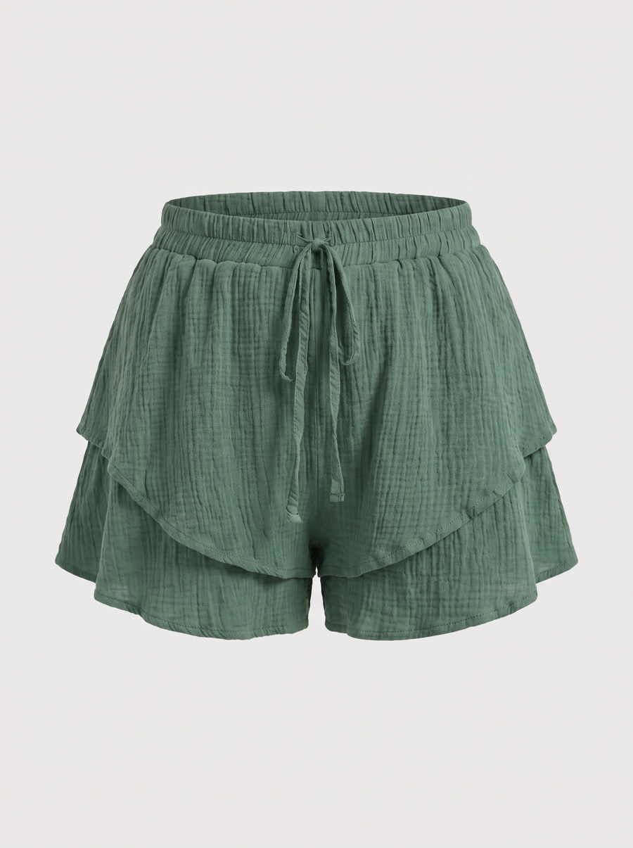 Piper Shorts im Volant-Look