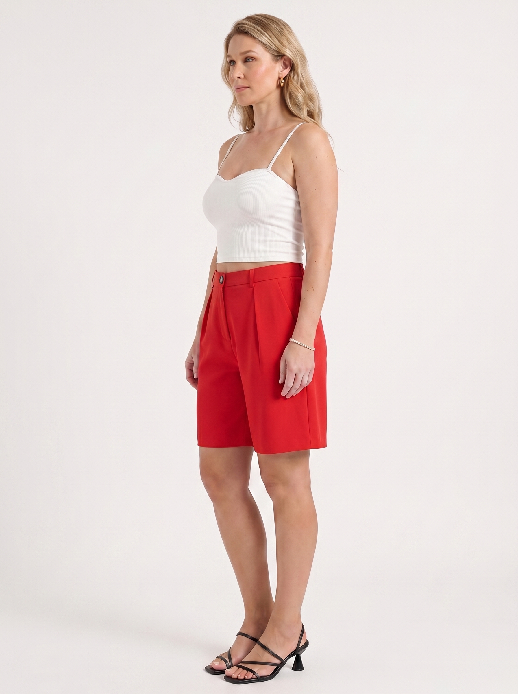 Renalie Bermudashorts mit Bundfalten