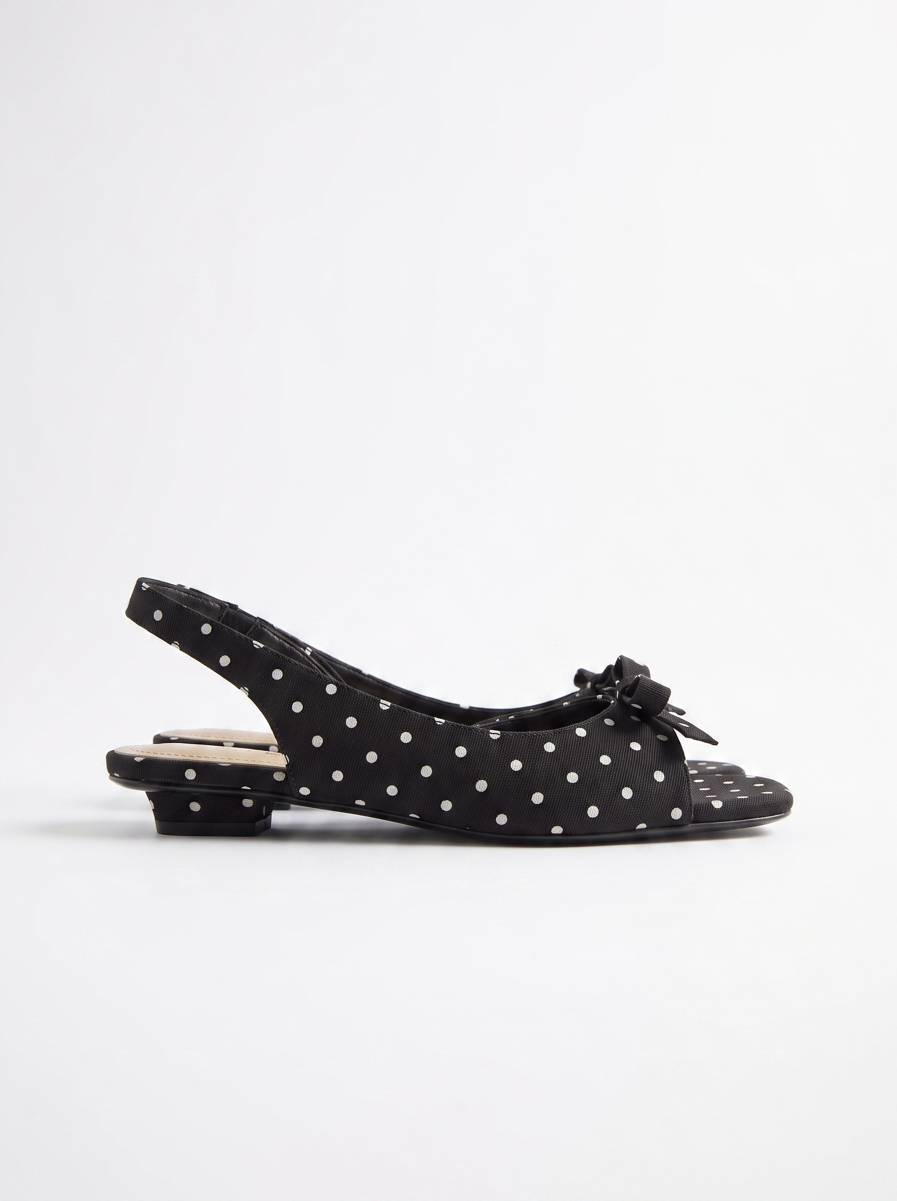 Jenelle Slingback Pumps mit Punktemuster