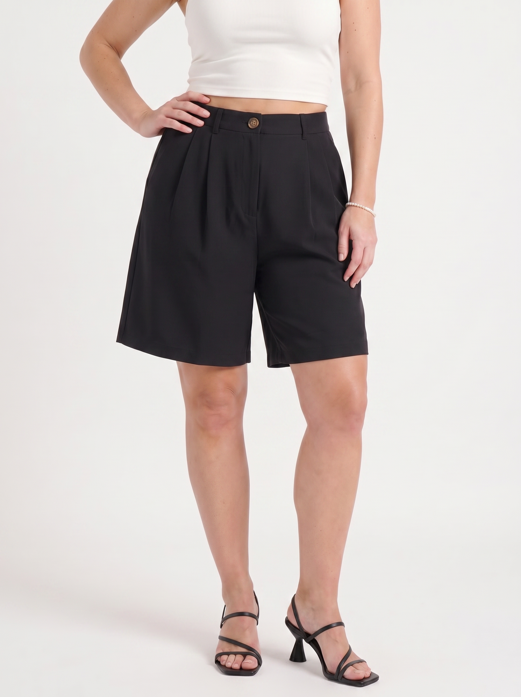 Renalie Bermudashorts mit Bundfalten