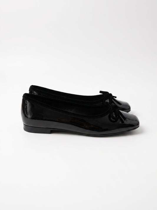 Brandy Ballerinas in Lackoptik