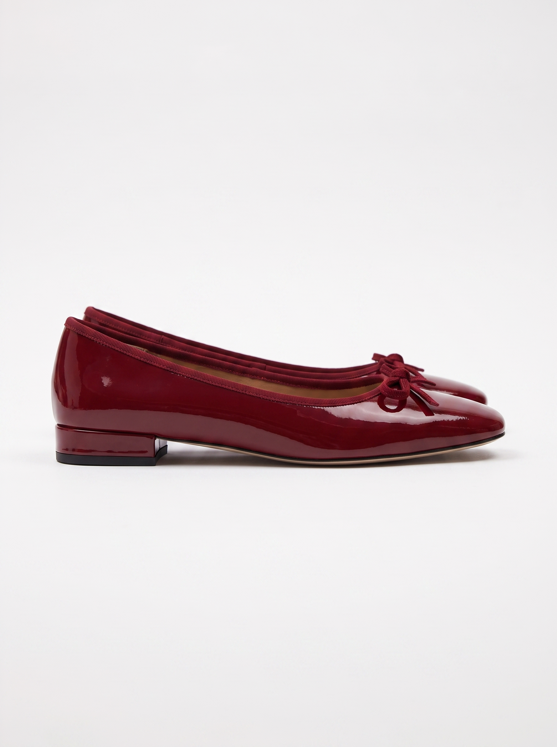 Brandy Ballerinas in Lackoptik