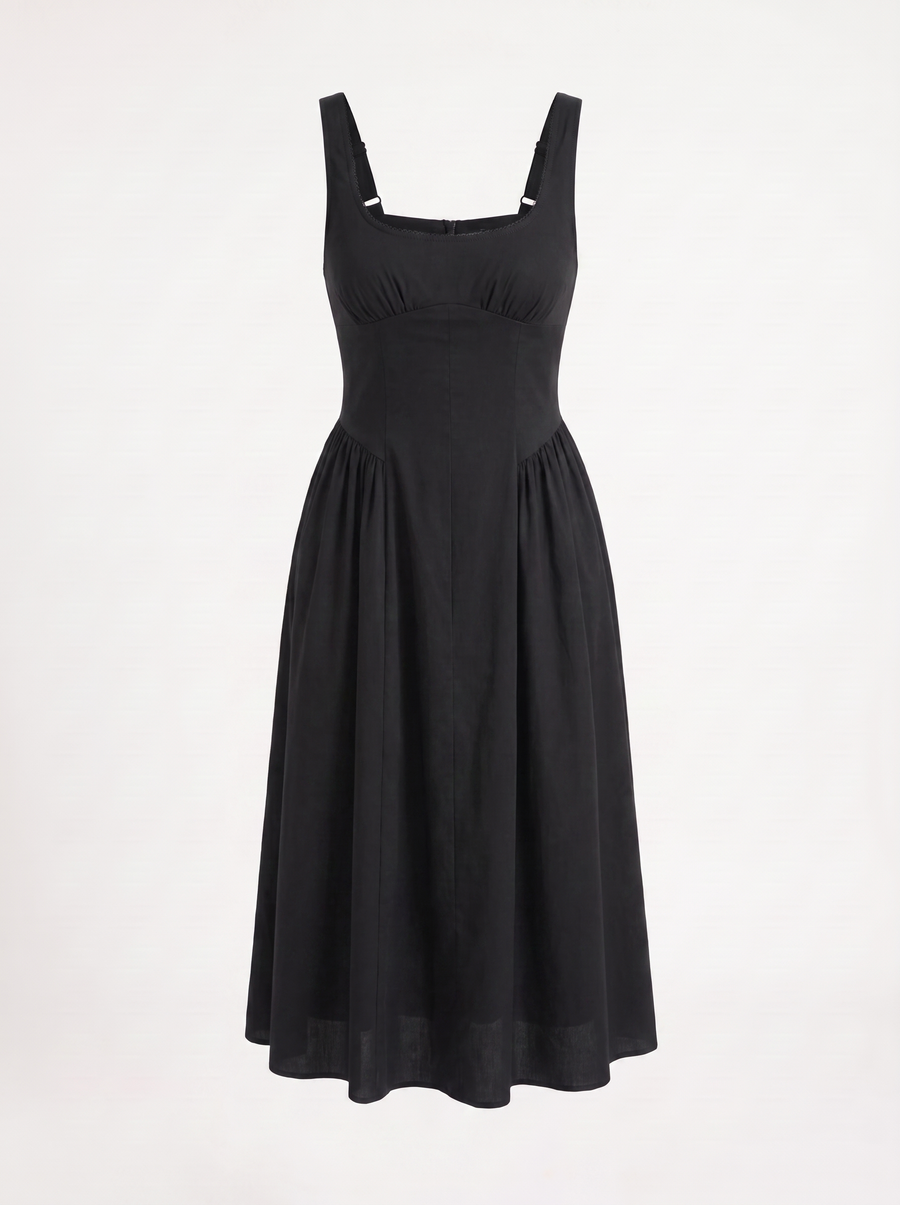 Delilah Midikleid mit Blumenmuster