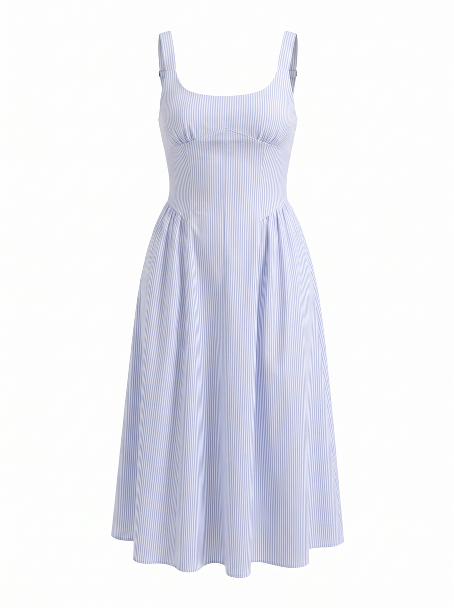 Delilah Midikleid mit Blumenmuster