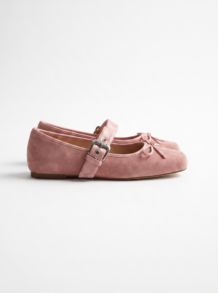 Ellie Riemchenballerinas mit Schnalle