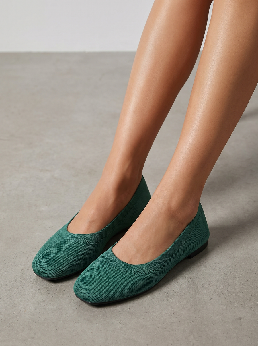 Lita Ballerinas in Strickoptik