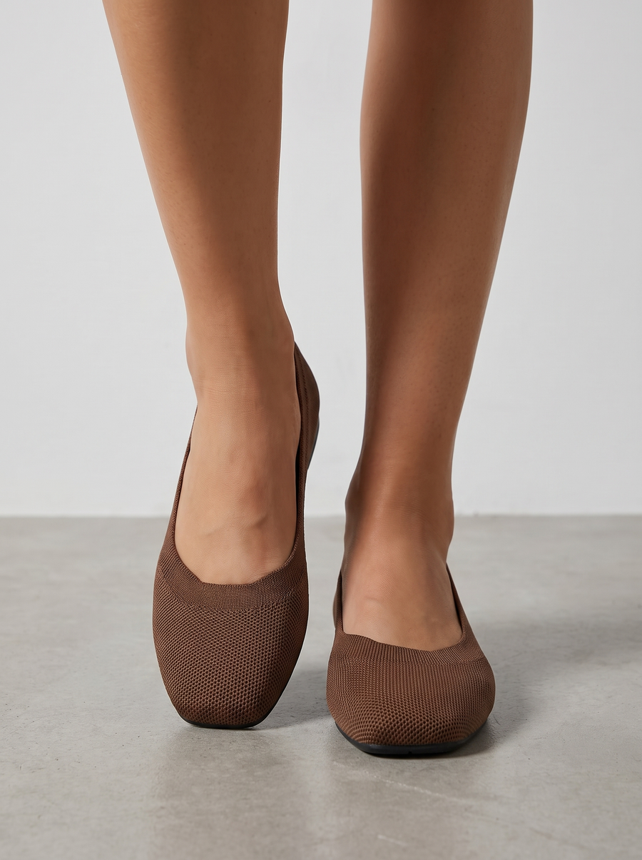 Lita Ballerinas in Strickoptik