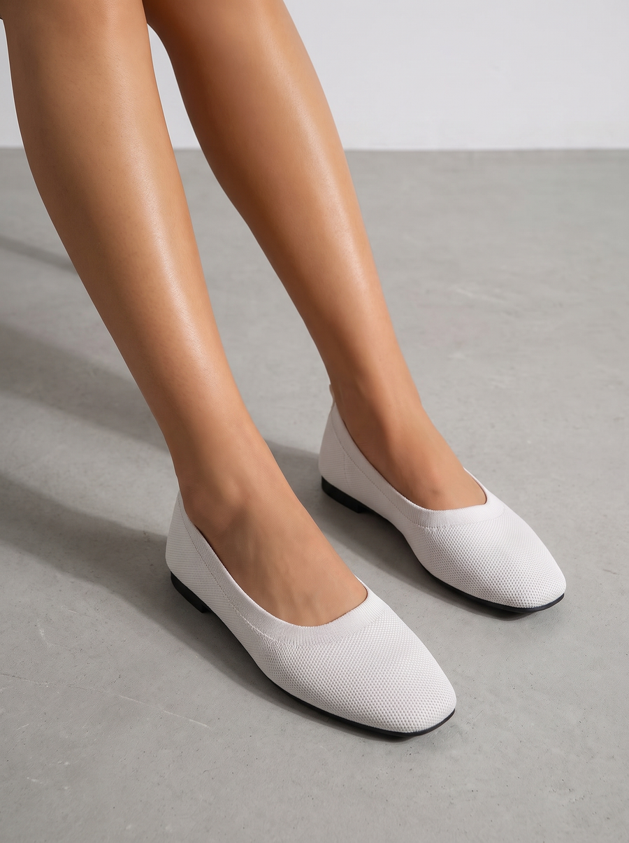 Lita Ballerinas in Strickoptik
