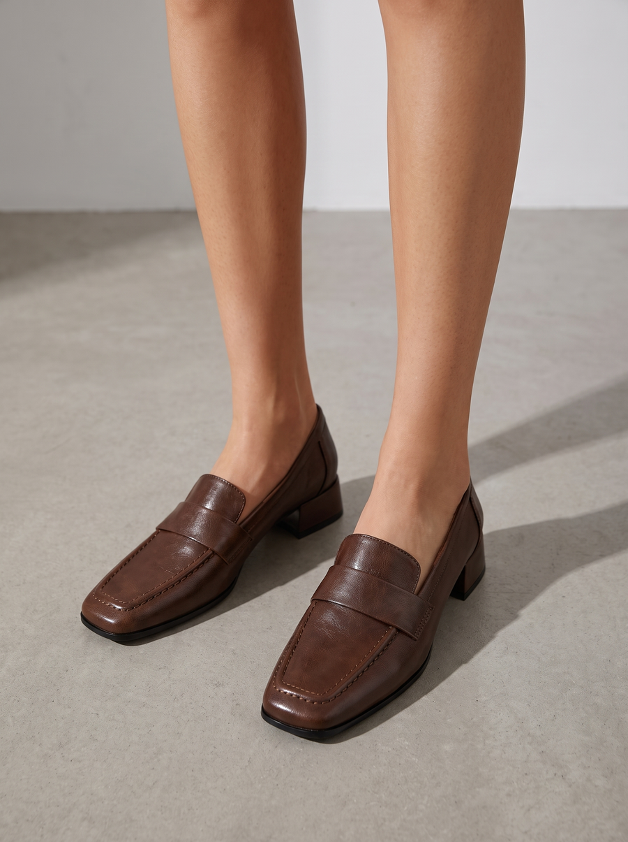 Lissa Loafer mit Blockabsatz