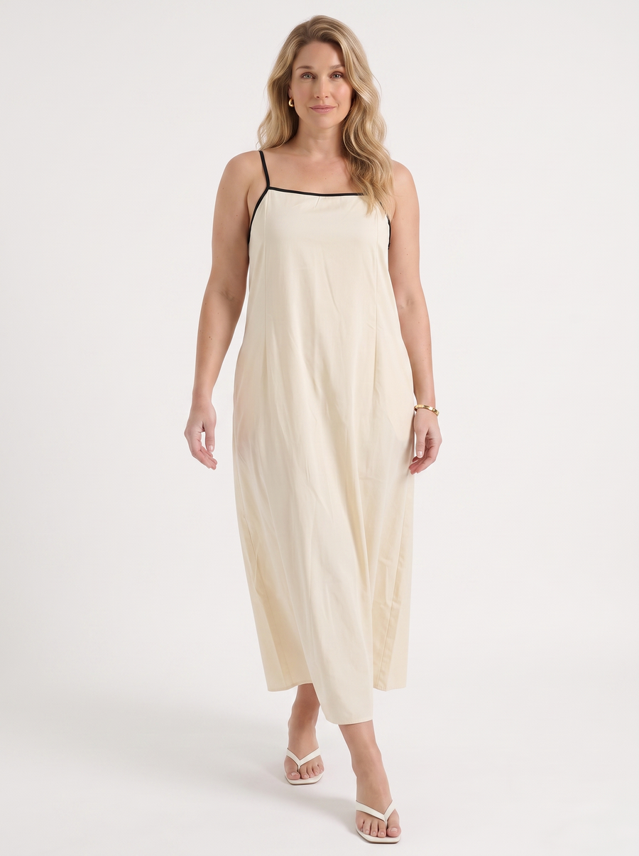 Malia Maxikleid mit Spaghettiträgern