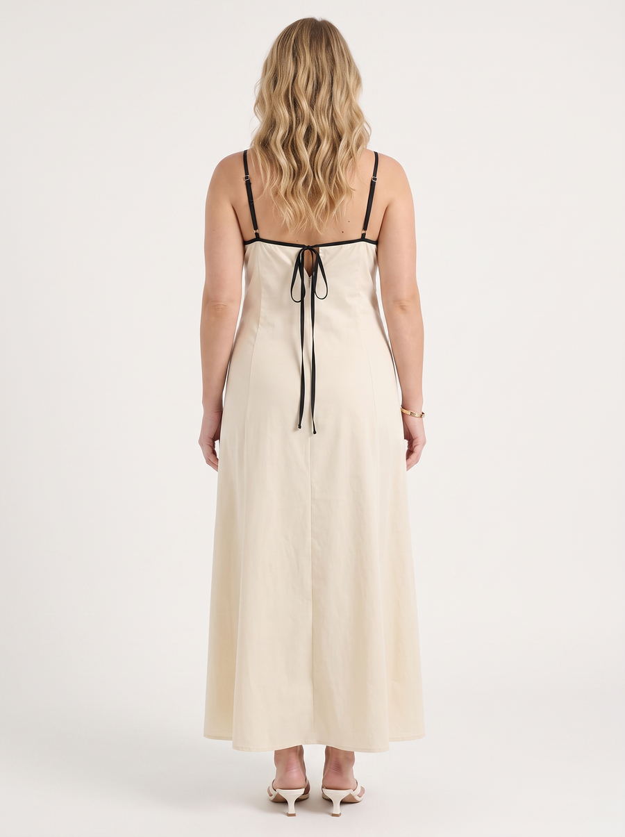 Malia Maxikleid mit Spaghettiträgern