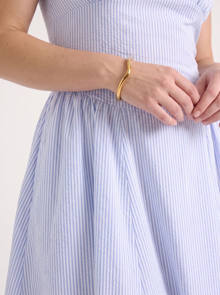 Delilah Midikleid mit Blumenmuster