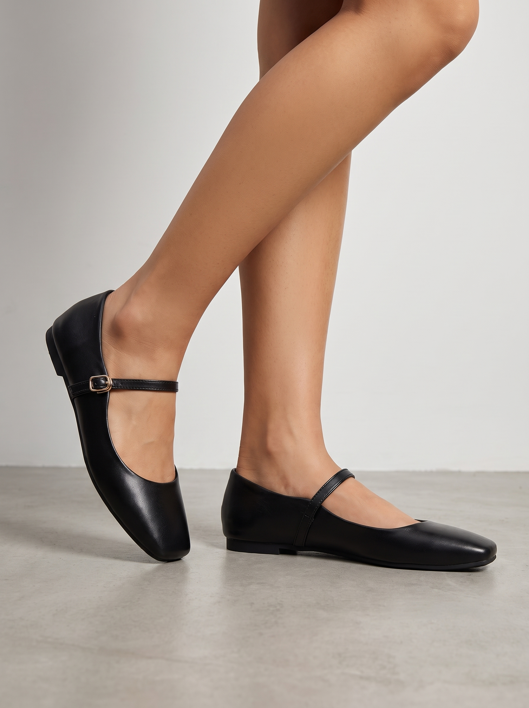Lois Mary-Jane-Ballerinas mit Schnalle
