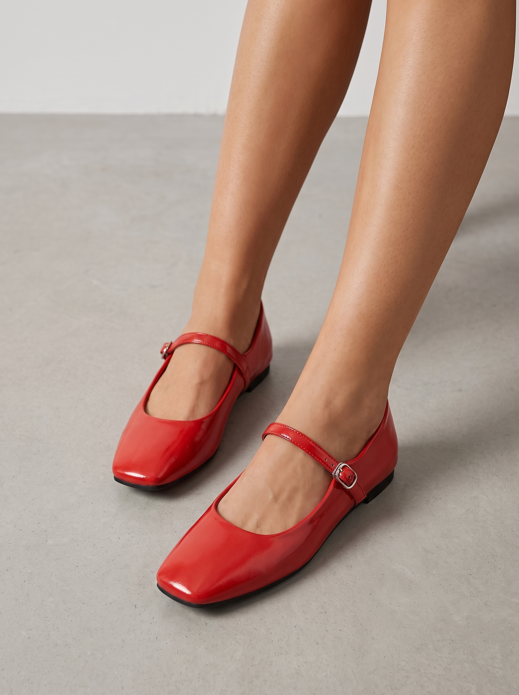Lois Mary-Jane-Ballerinas mit Schnalle