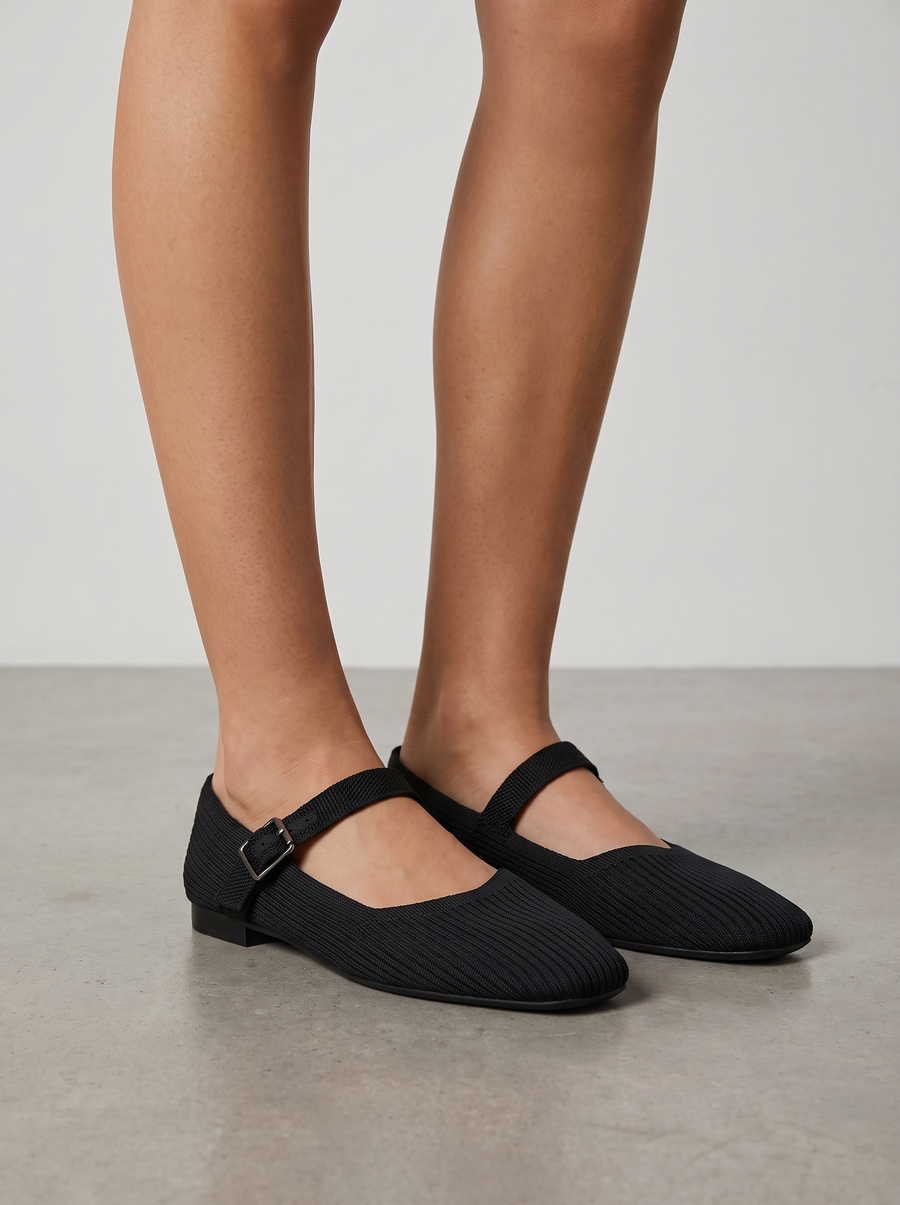 Leiza Mary-Jane-Ballerinas mit Riemchen