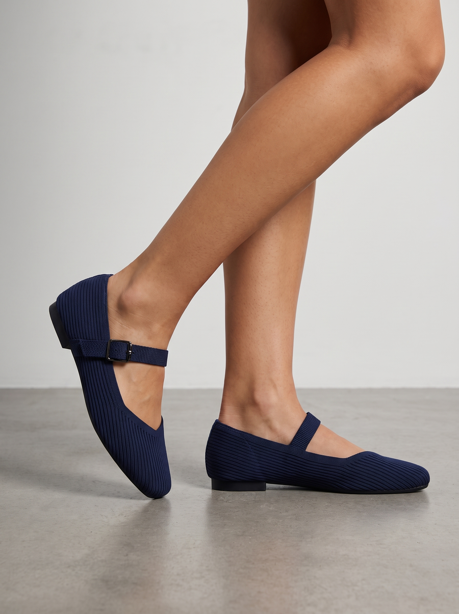 Leiza Mary-Jane-Ballerinas mit Riemchen