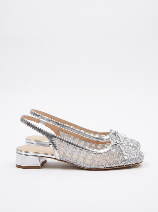 Emmett Slingback-Pumps mit Spitzenoptik