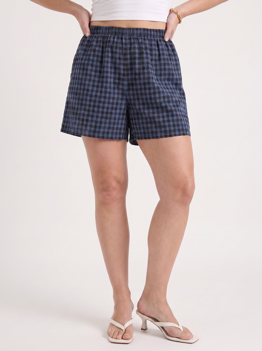 Harper Shorts im Vichy-Karo