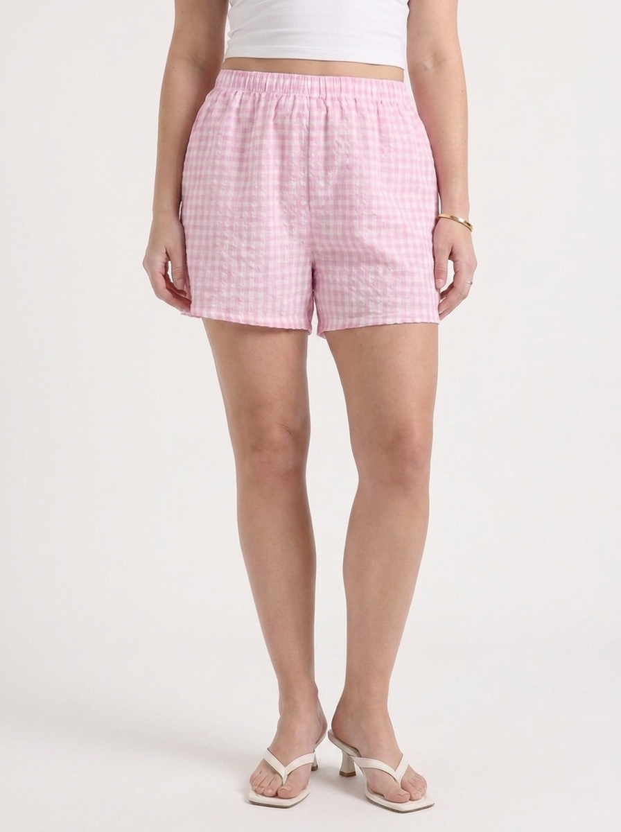 Harper Shorts im Vichy-Karo