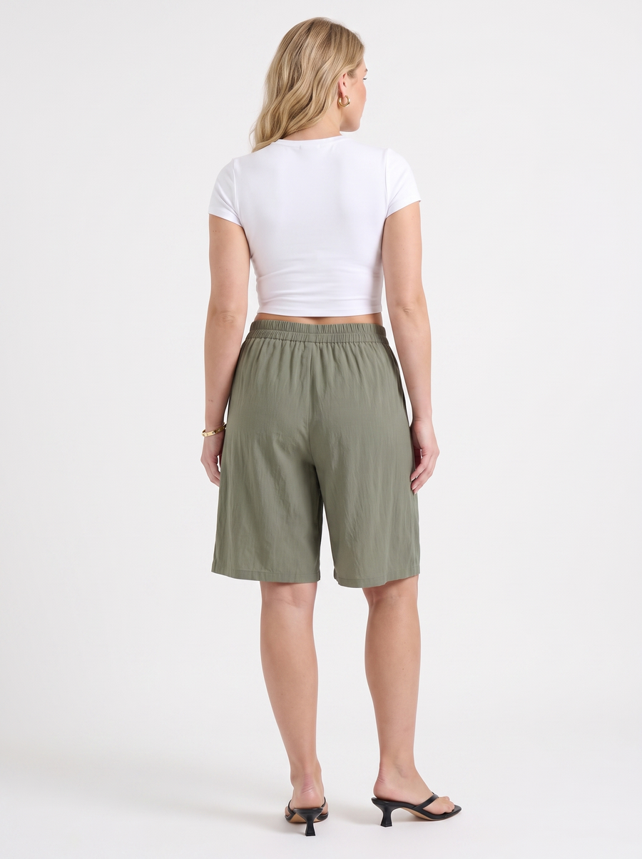 Thessa Bermudashorts mit elastischem Bund