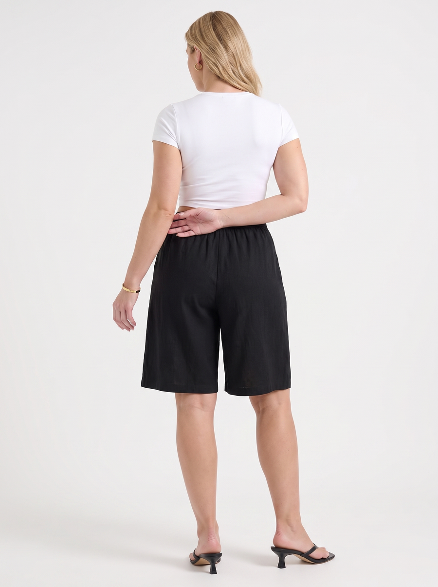 Thessa Bermudashorts mit elastischem Bund