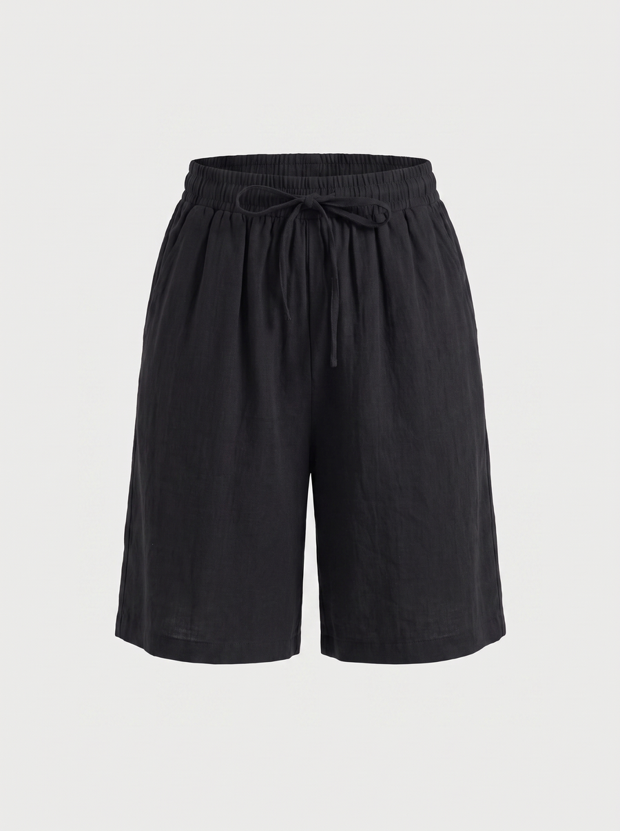 Thessa Bermudashorts mit elastischem Bund