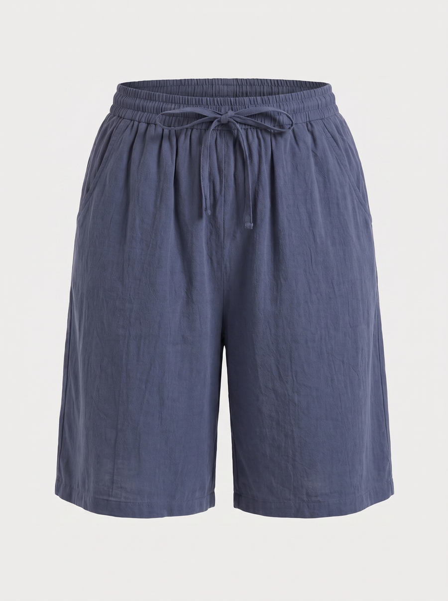 Thessa Bermudashorts mit elastischem Bund