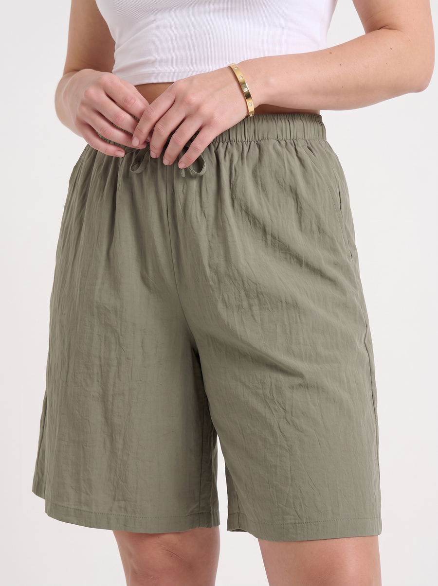 Thessa Bermudashorts mit elastischem Bund
