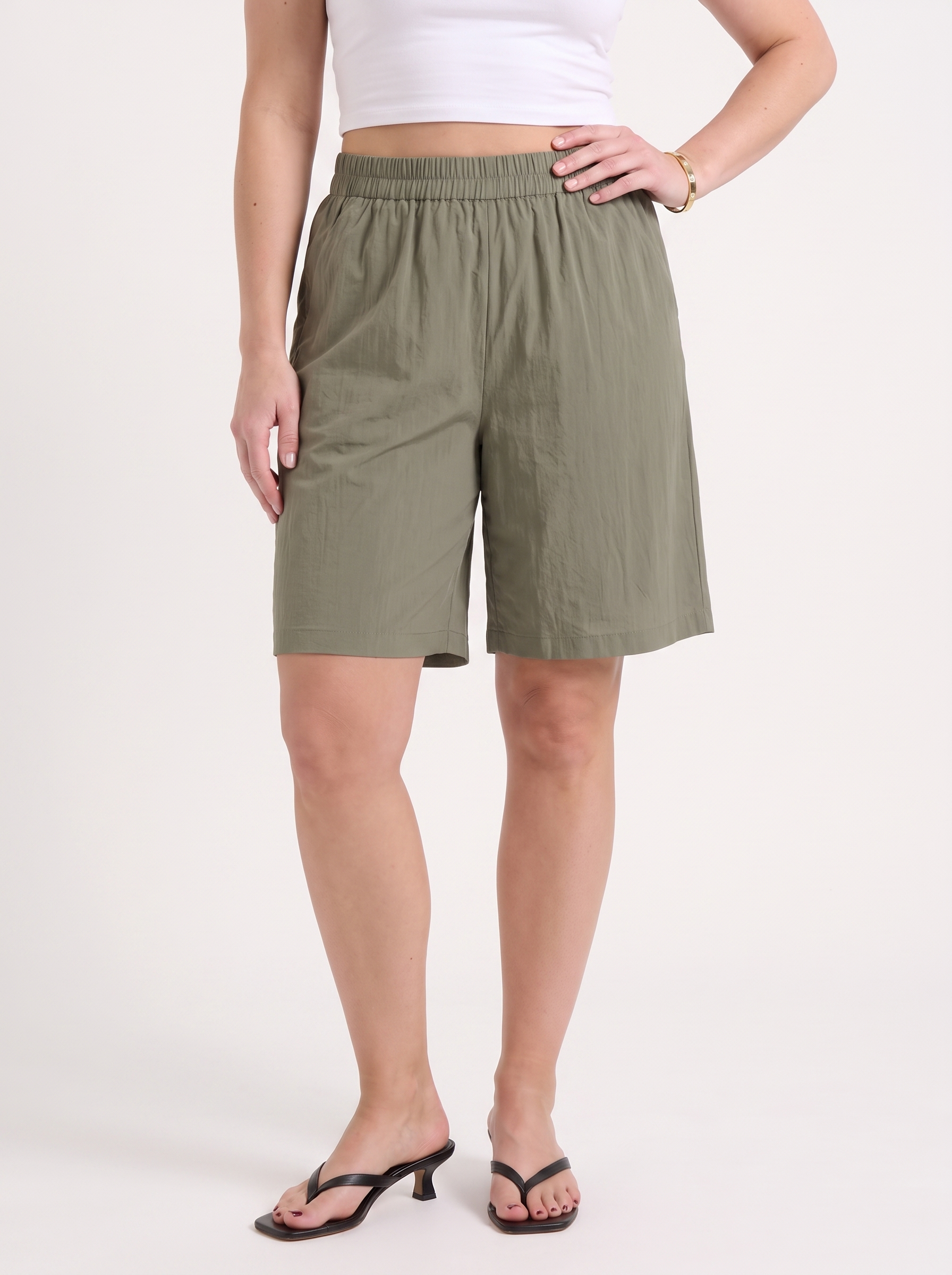 Thessa Bermudashorts mit elastischem Bund