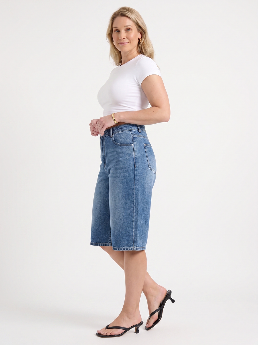 Franny Culotte Jeans High Waist