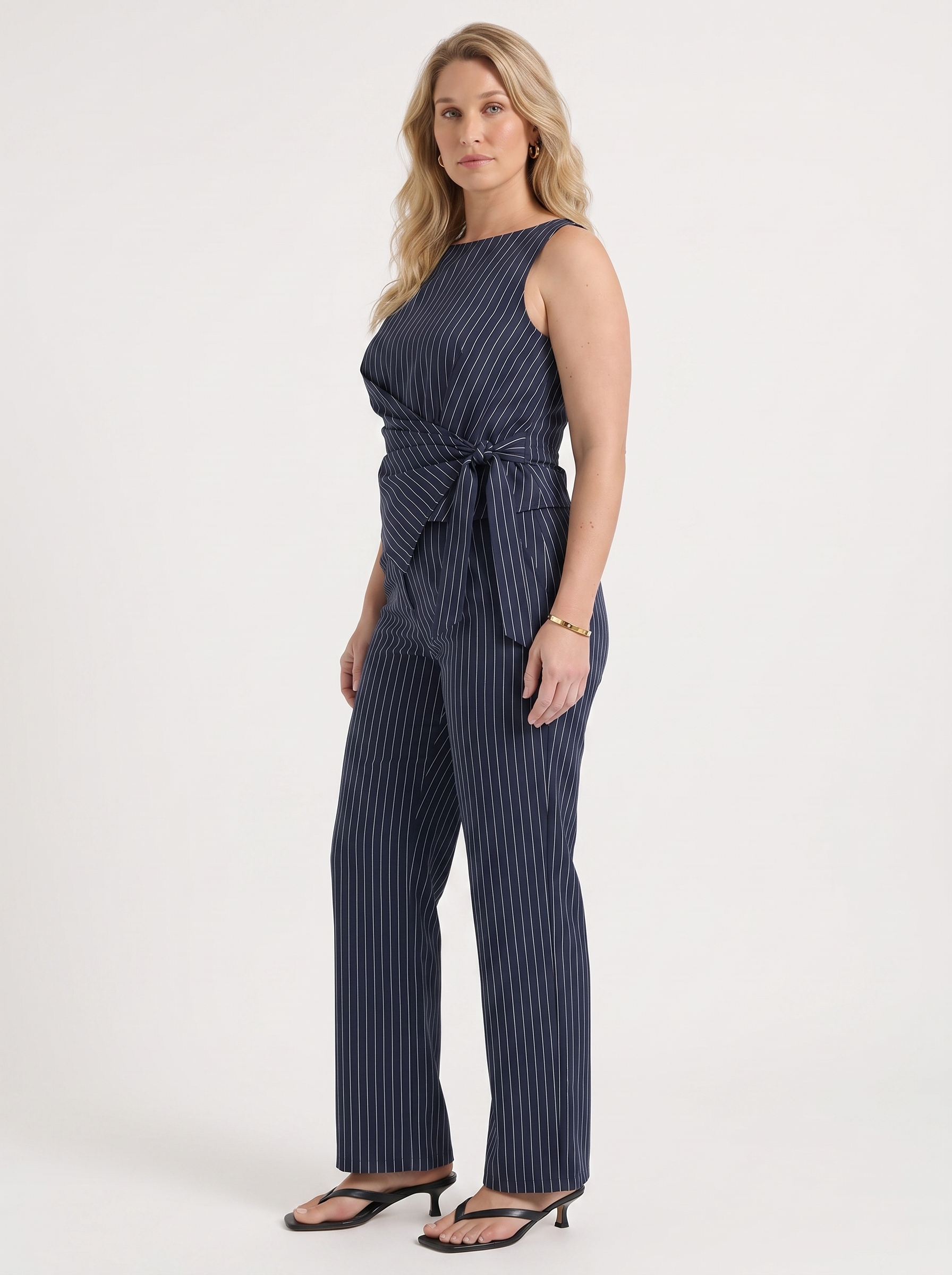 Holly Streifen-Set Top und Hose