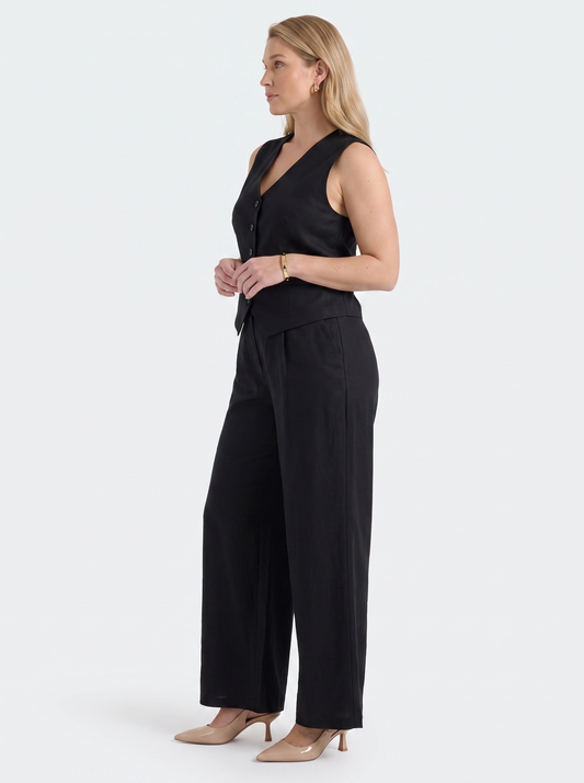 Cherish Set aus Weste und weiter Hose