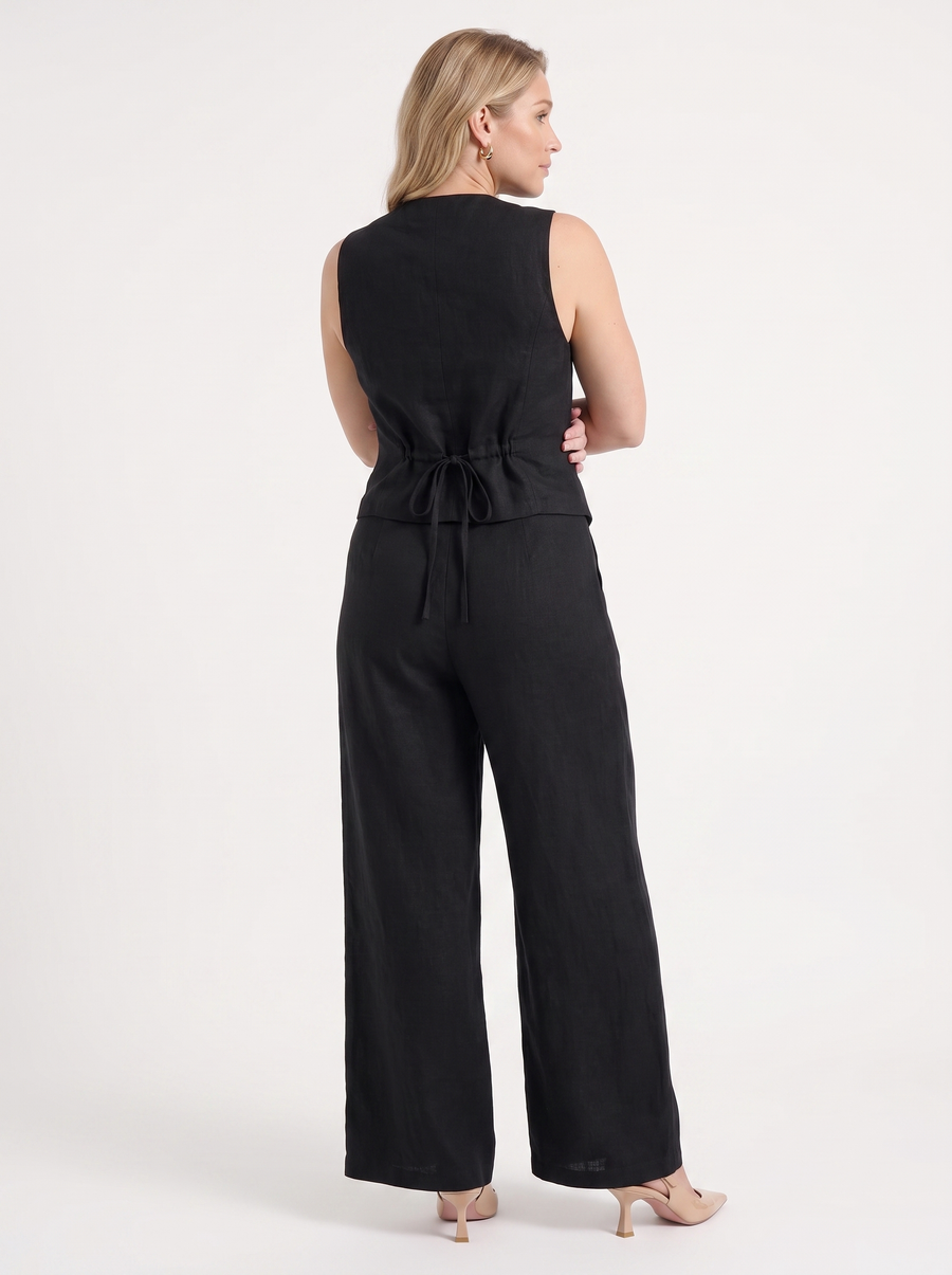 Cherish Set aus Weste und weiter Hose