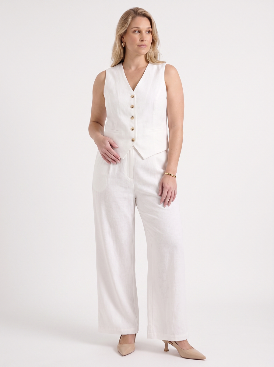 Cherish Set aus Weste und weiter Hose