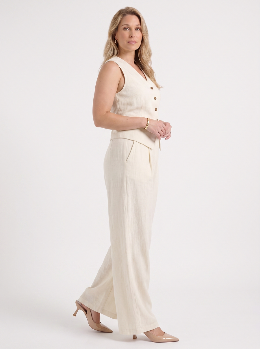Cherish Set aus Weste und weiter Hose
