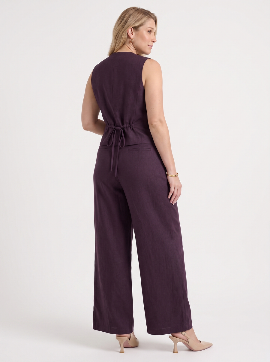 Cherish Set aus Weste und weiter Hose