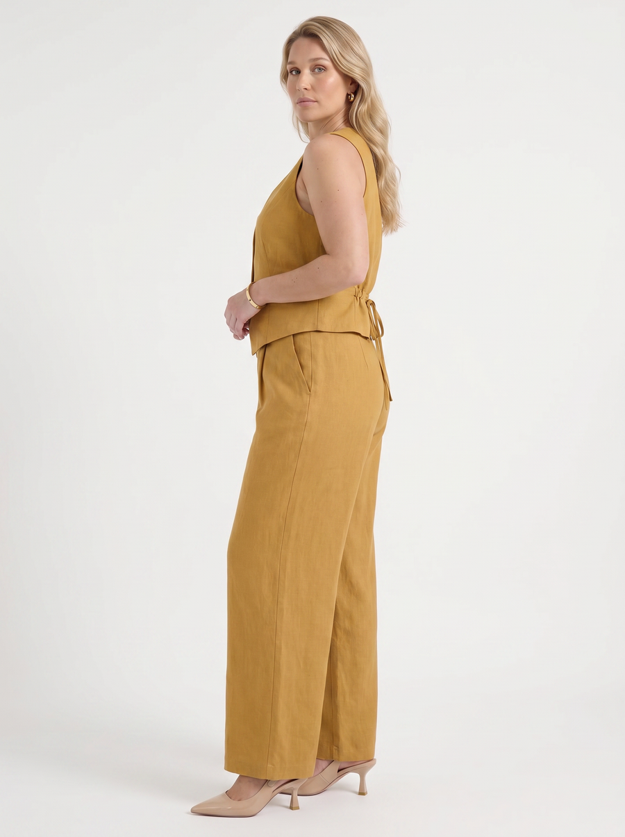 Cherish Set aus Weste und weiter Hose