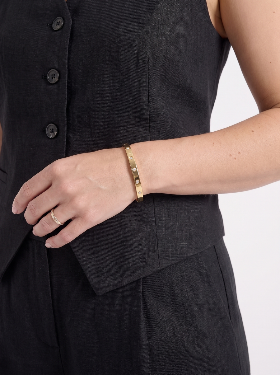 Cherish Set aus Weste und weiter Hose