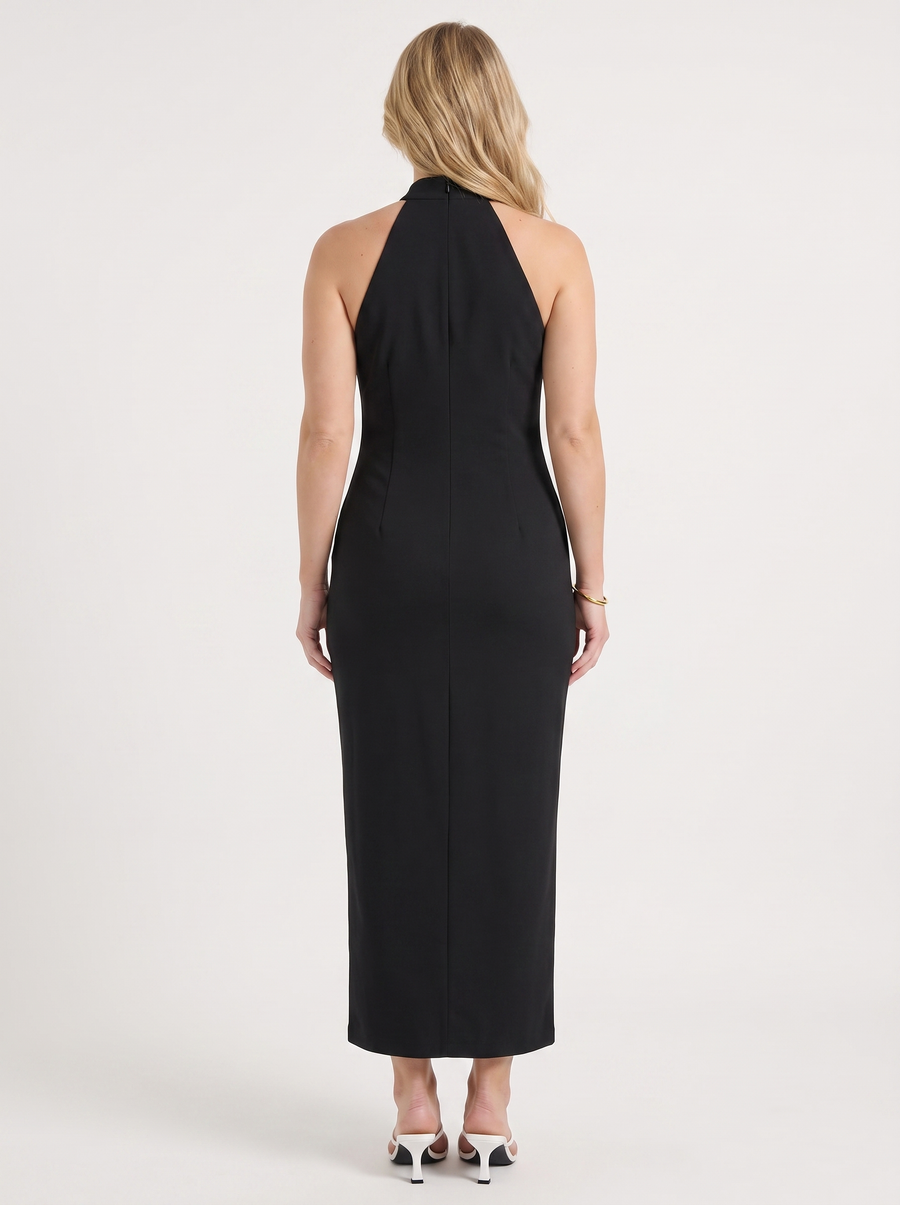 Mirella Maxikleid mit Knopfleiste
