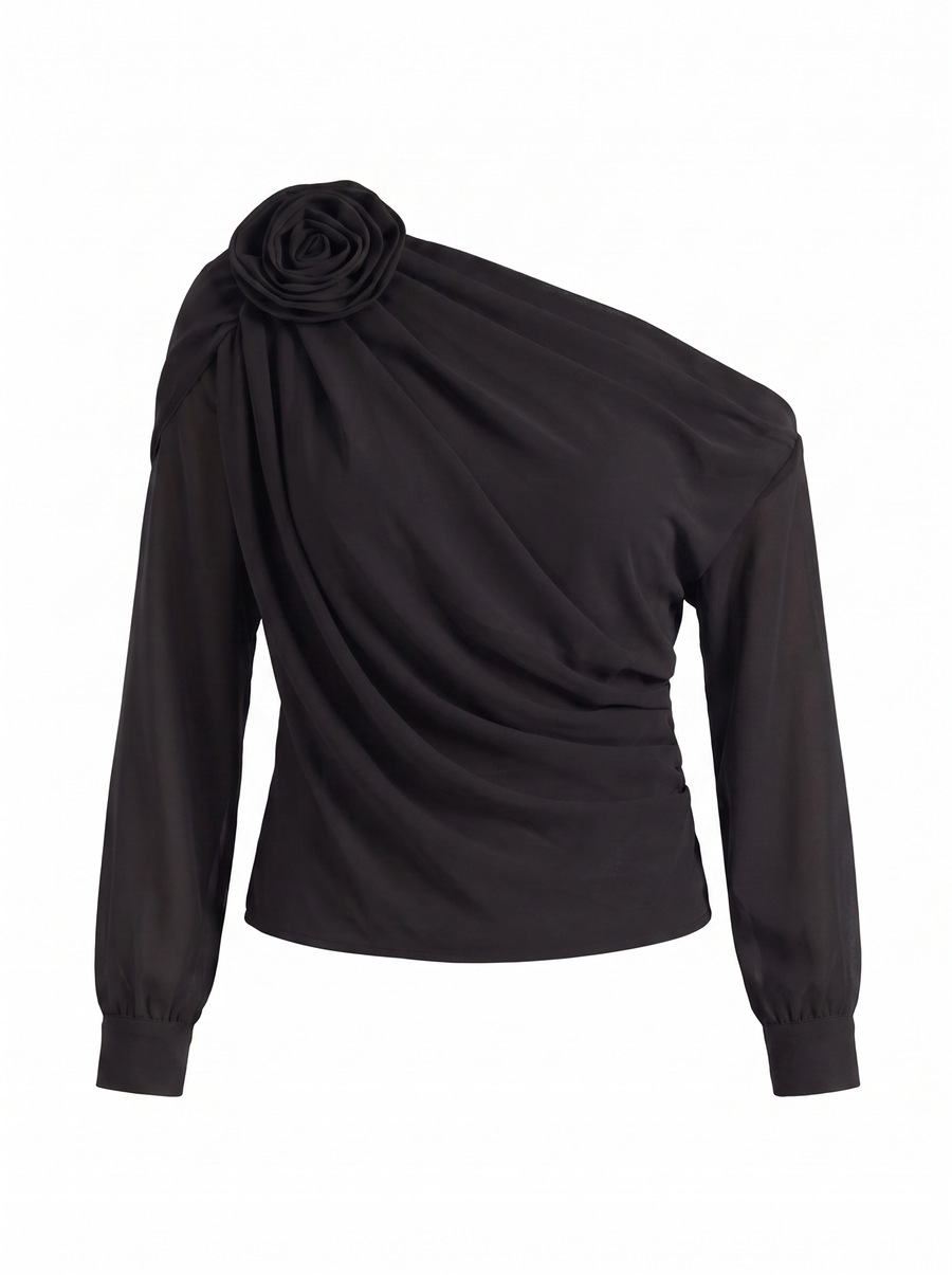 Delia One-Shoulder-Top