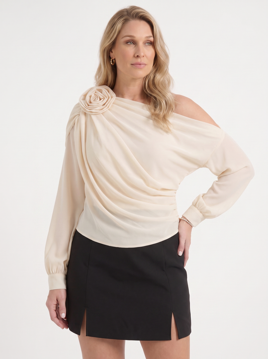 Delia One-Shoulder-Top