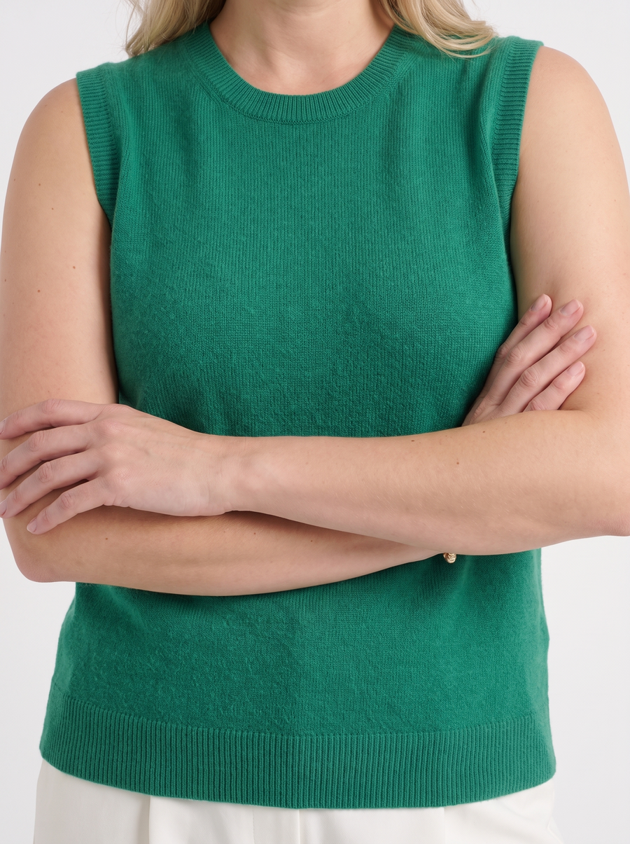 Iona Ärmellose Strickweste