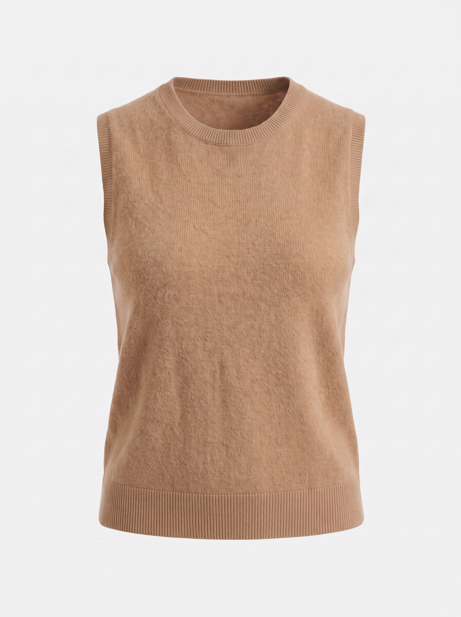 Iona Ärmellose Strickweste