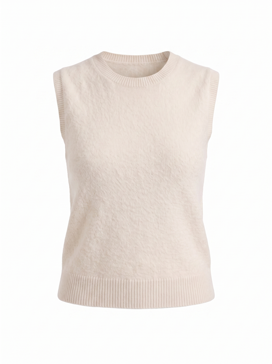 Iona Ärmellose Strickweste