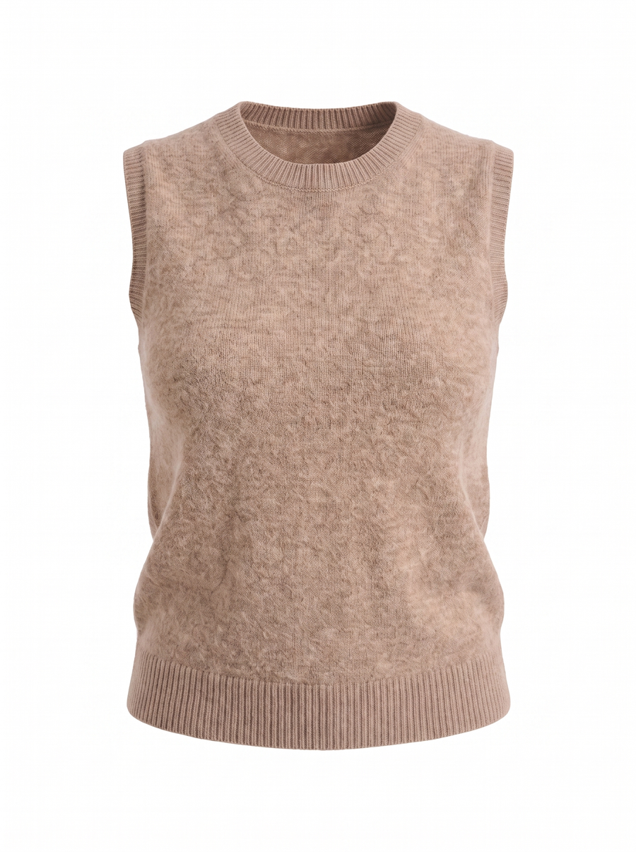 Iona Ärmellose Strickweste