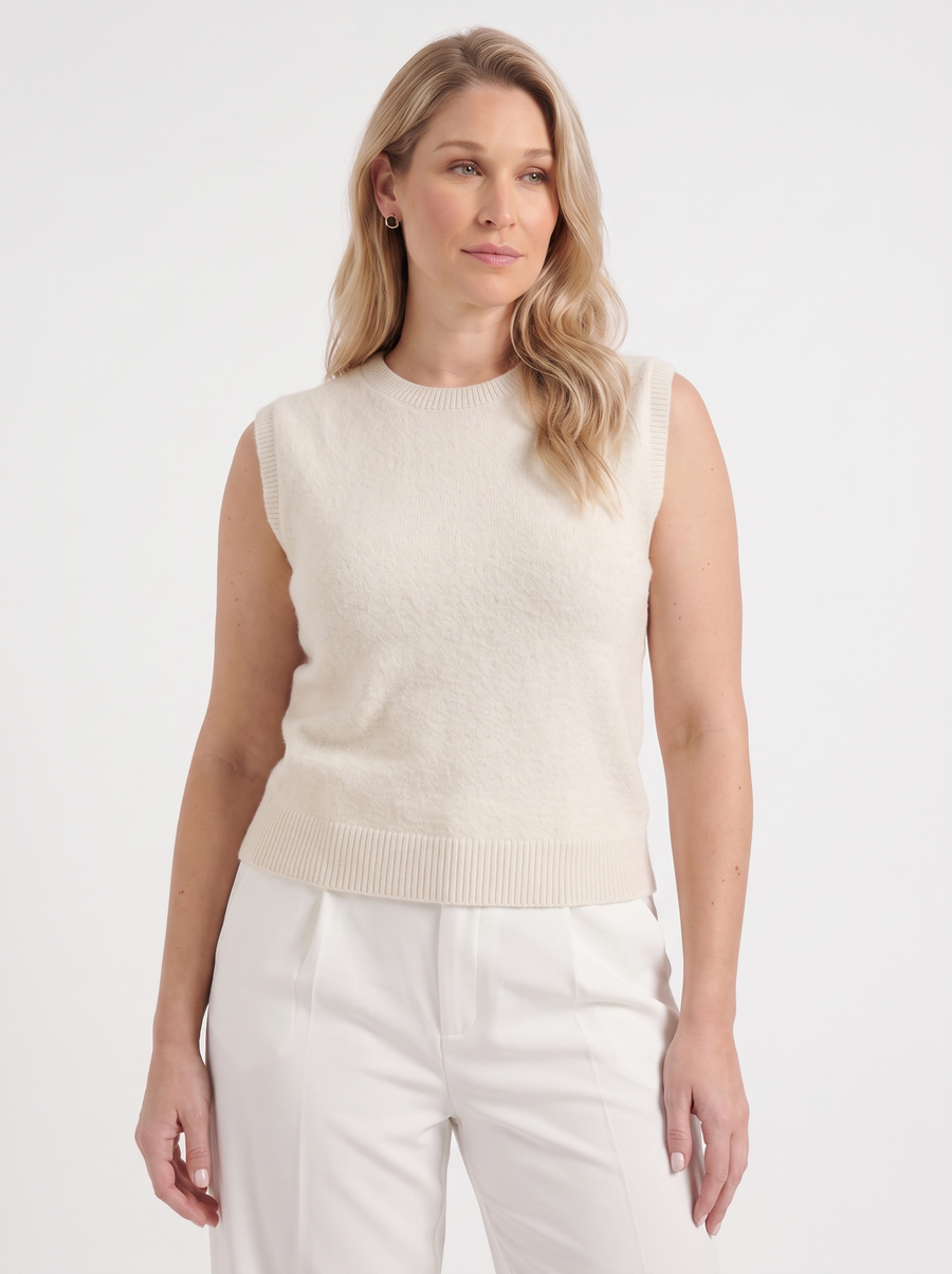Iona Ärmellose Strickweste