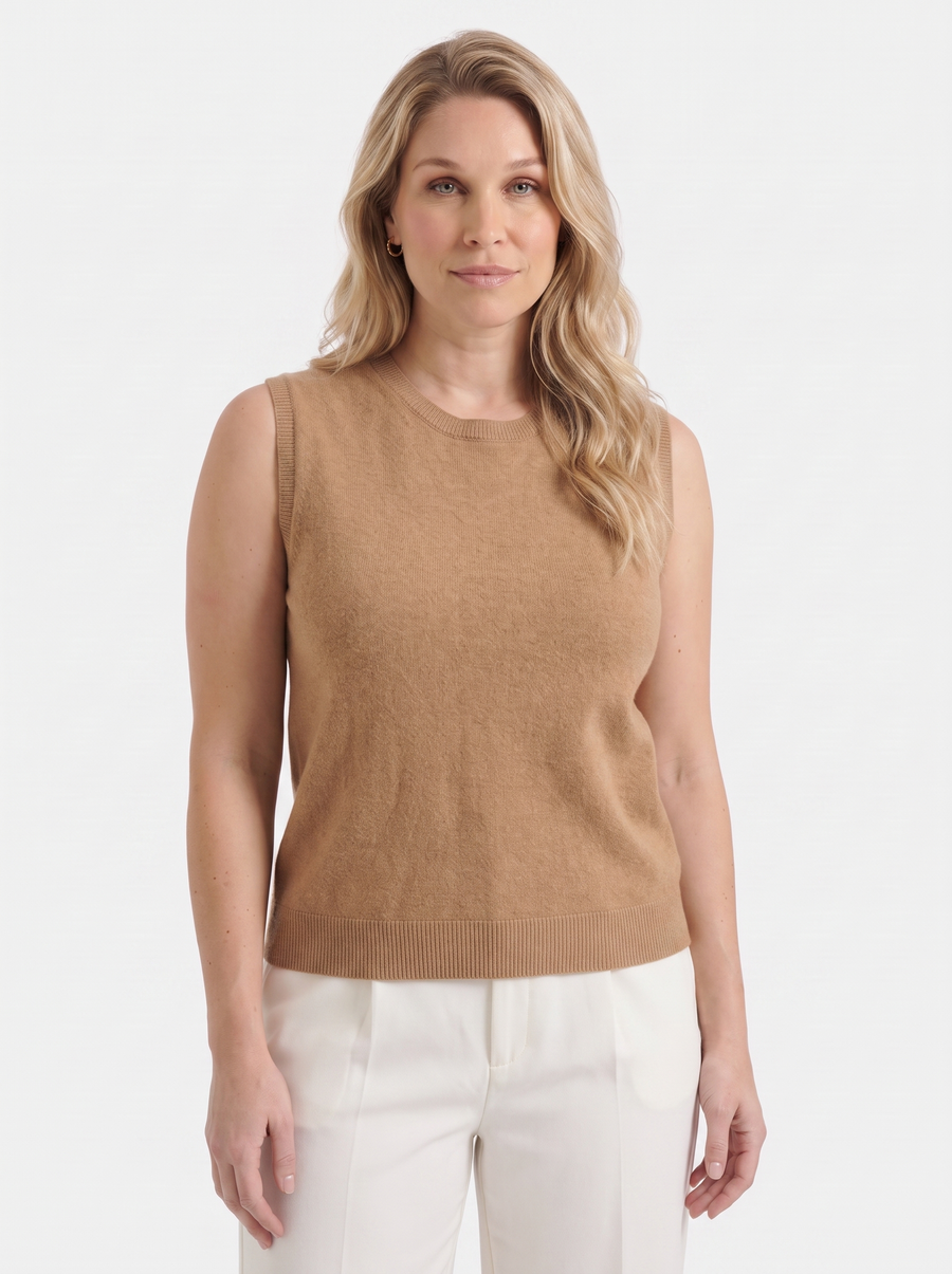 Iona Ärmellose Strickweste