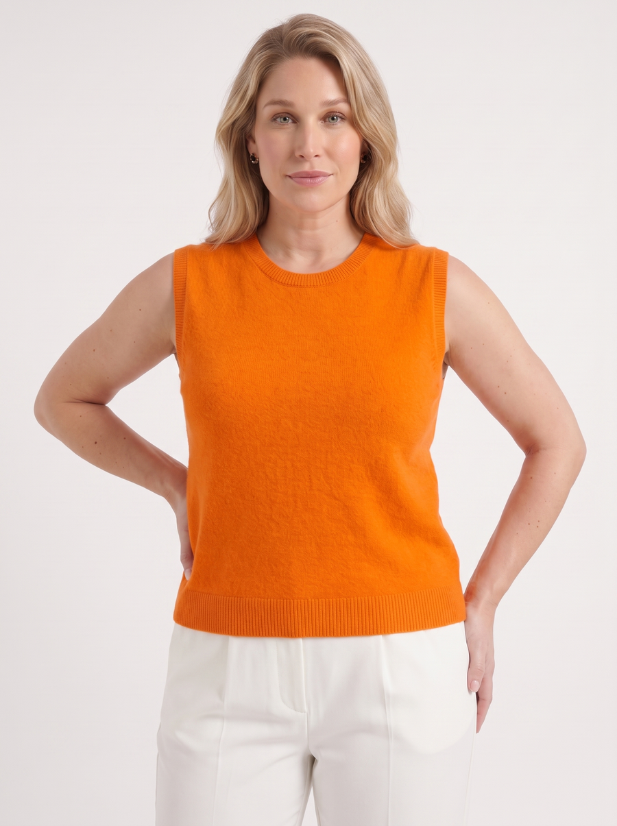 Iona Ärmellose Strickweste