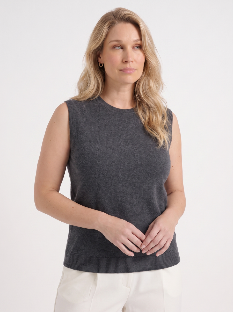 Iona Ärmellose Strickweste
