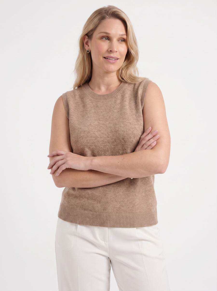 Iona Ärmellose Strickweste